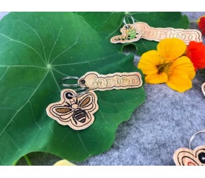 Stickdatei - ITH Anhänger Biene